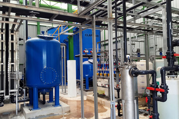 Reverse Osmosis Water System for Power Plant Steam Turbine.