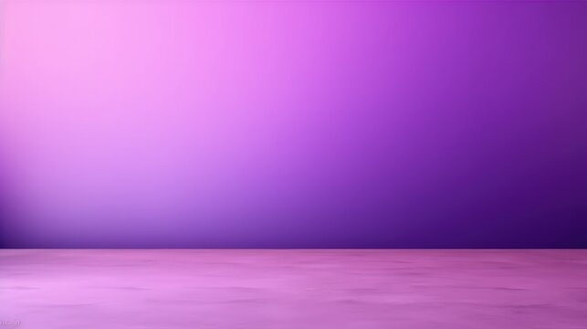 Round podium with purple color background for cosmetic product presentation, Mockup scene., AI generated.