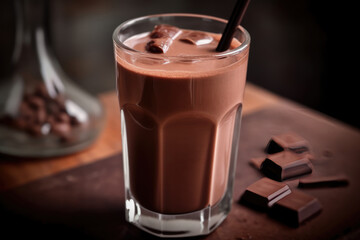 "The Perfect Combination: Chocolate Ice and Ice Cream for Your Enjoyment"