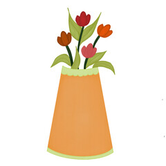 Flower color with png