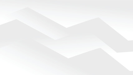 Abstract white and grey gradient color with modern geometric background for graphic design element