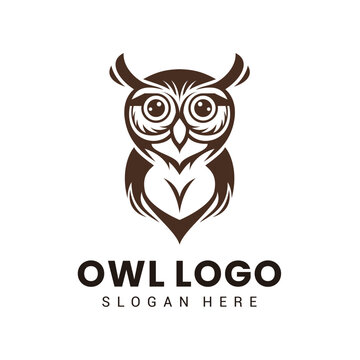 Owl Logo Design Vector Template 13