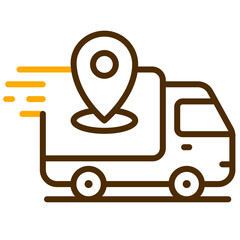 Delivery Service Logo Icon Vector Illustration