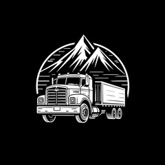 Big Truck Illustration