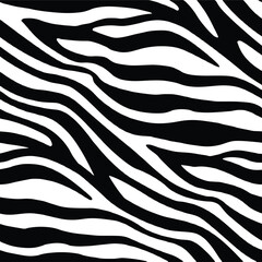 zebra pattern with black and white stripes in high quality, can be used as a background or a print for clothes bags or any other material. Can be made into a sticker or used as a rug design.