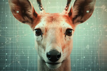 Biometric methods of wild animal identification. Biometric Recognition for Pet Animal. Visual animal biometrics. AI generative