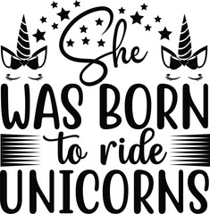 Obraz premium Unicorn T-shirt graphic Unicorn lover