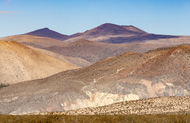 Landscape shot of the Argentinian Pampa in the Province Neuquén - Traveling South America