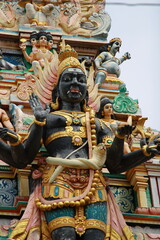 Fototapeta na wymiar hindu temple