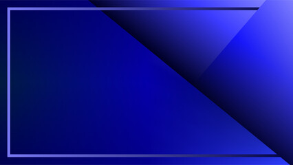 Sideways blue gradient squares over gradient frame abstract background