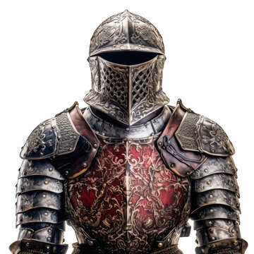 an ancient medieval armor