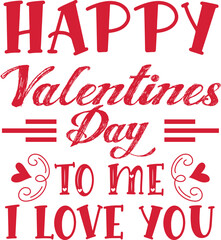 Valentine Trendy SVG T-shirt Design