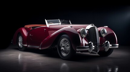 A Vintage Classic Car - A Timeless Symbol of Elegance