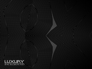 Beautiful black abstract background. Dark neutral background for presentation design. Dark base for website, print, base for banners, wallpapers, business cards, flyers, banners, calendars, etc.