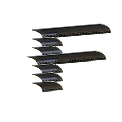 Industrial Sign 3D Alphabet or PNG Letters