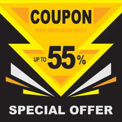 Art banner vector, super sale limited time discount, vibrant and flashy colors