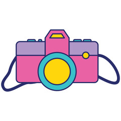 90's Retro Electronic Illustration