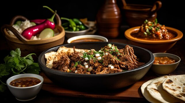 Flavorful Tradition: Birria Tacos with Rich and Savory Dipping Broth