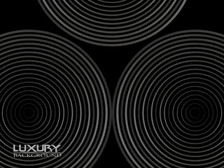 Beautiful black abstract background. Dark neutral background for presentation design. Dark base for website, print, base for banners, wallpapers, business cards, flyers, banners, calendars, etc.