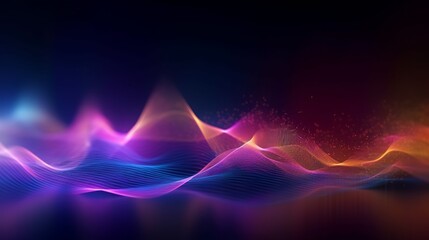 Abstract Modern Futuristic Background with Blue Pink and Gold