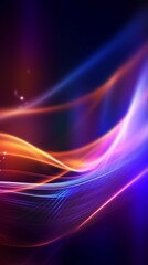 Abstract Modern Futuristic Background with Blue Pink and Gold