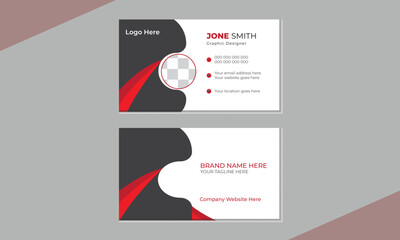 Creative and modern business card template
