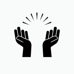 Gratitude Icon. Thankful, Gratefulness Symbol.   