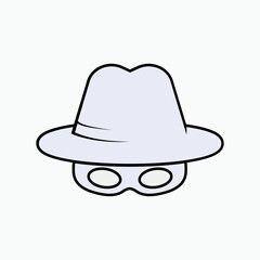 Hack Icon. Hackers, Invader Symbol. Person who Unauthorized Access to Data in a System.    