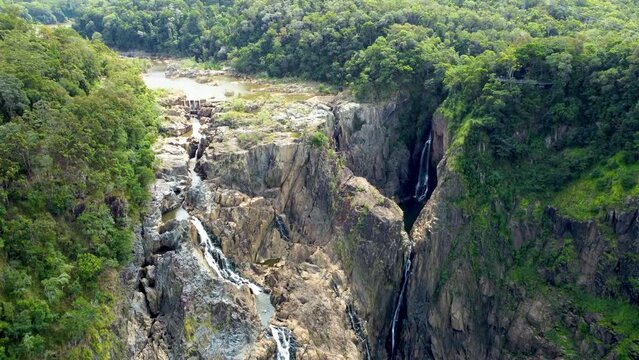 Barron Falls at Barron Gorge National Park in Kuranda, Queensland, Australia - Top