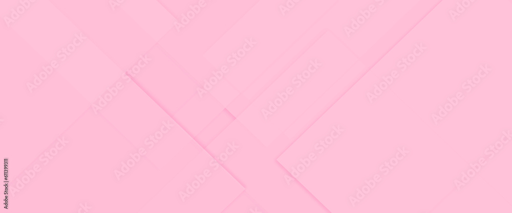 Poster Abstract pink background with diamond and triangle shapes layered in modern abstract pattern design, triangles in modern abstract pattern with texture.