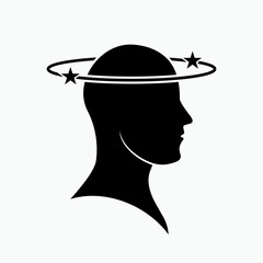 Headache Icon. Vertigo, Confuse. Pain, Sick. Ill Symbol - Vector.   