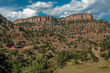 Canyon Country of Fremont County in Colorado