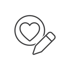 Love Edit Icon