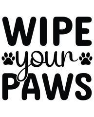Wipe Your Paws eps