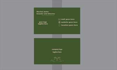 business card, template, layout, modern and creative professional ,business ,template ,design for personal and marketing identity.
