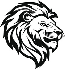 Obraz premium A Visual Odyssey into the Captivating Beauty of Lions in the Wild