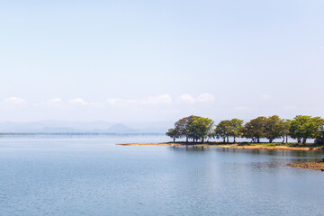 Landscape in Udawalawe National Park, Sri Lanka
