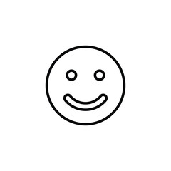 Emoji icon design with white background stock illustration