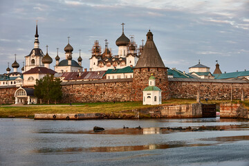 Solovetsky Monastery. Solovki Island. Travel in Russia - 611419744