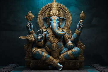 Fototapeta premium statue of ganesha