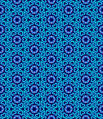 Multi color seamless abstract pattern. Background and backdrop. Multi Colored. Colorful ornamental design. Colored mosaic ornaments. Vector graphic illustration. EPS10.