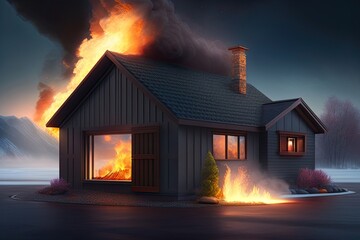 House on Fire Generative AI