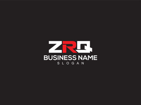 ZRQ Logo Stock, Creative ZR Letter Logo Icon Vector Illustrations