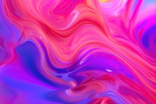 abstract color fluid gradient, backgrond liquid texture, color viva mangenta