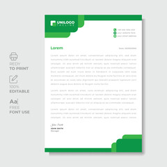 corporate modern letterhead design template. creative modern letterhead design template for your project. letterhead, letter head, Business letterhead design.