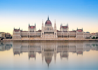 Nice Hungarian parliament building in Budapest. 