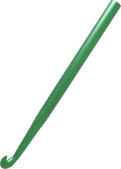 Agulha de crochê de metal 3D