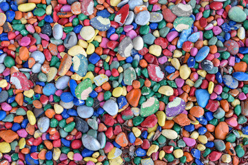 Fototapeta na wymiar Abstract colored rocks background - rocky nature background