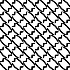 Seamless diagonal pattern. Repeat decorative design.Abstract texture for textile, fabric, wallpaper, wrapping paper. Black and white wallpaper.