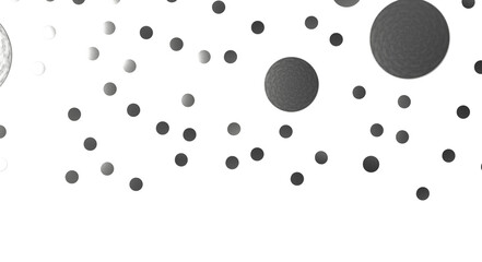 confetti - Silver Holographic PNG